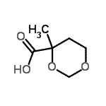 CAS#: 159077-55-1, 4-Methyl-1,3-Dioxane-4-Carboxylic Acid