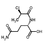 CAS#: 159141-33-0, N<Sup>2</Sup>-[(2R)-2-Chloropropanoyl]-L-Glutamine