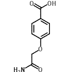 CAS 登录号：159143-14-3， 4-(2-氨基-2-氧代乙氧基)苯甲酸