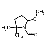 CAS#: 159174-42-2, 5-Methoxy-2,2-Dimethyl-1-Pyrrolidinecarbaldehyde