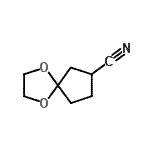 CAS#: 159329-38-1, 1,4-Dioxaspiro[4.4]Nonane-7-Carbonitrile
