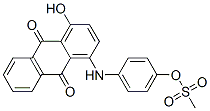 CAS#: 1594-08-7, 1-Hydroxy-4-[[4-[(Methylsulfonyl)Oxy]Phenyl]Amino]-9,10-Anthracenedione
