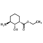 CAS 登录号：159515-45-4， 乙基(1S,2S,3S)-3-氨基-2-羟基环己烷甲酸酯