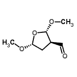 CAS#: 159551-30-1, (2S,3R,5R)-2,5-Dimethoxytetrahydro-3-Furancarbaldehyde