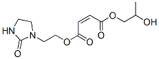 CAS 登录号：15957-72-9， 1-(2-羟基丙基)4-[2-(2-氧代-1-咪唑烷基)乙基]马来酸酯