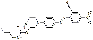 CAS#: 15958-43-7, 2-[(2-Cyanoethyl)[4-[(2-Cyano-4-Nitrophenyl)Azo]Phenyl]Amino]Ethyl Butylcarbamate