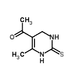 CAS#: 159582-42-0, 1-(6-Methyl-2-Thioxo-1,2,3,4-Tetrahydro-5-Pyrimidinyl)Ethanone