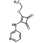 CAS#: 159596-51-7, 3-Ethoxy-4-(3-Pyridinylamino)-3-Cyclobutene-1,2-Dione