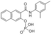 CAS#: 1596-56-1, N-(2,4-Dimethylphenyl)-3-(Phosphonooxy)-2-Naphthalenecarboxamide