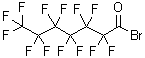 CAS 登录号：159623-34-4， 十三氟庚酰溴化物