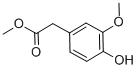 CAS 登录号：15964-80-4， 4-羟基-3-甲氧基苯乙酸甲酯