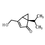 CAS 登录号：159645-34-8， (1R)-4-(羟基甲基)-1-异丙基双环[3.1.0]己-3-烯-2-酮
