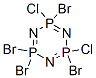 CAS#: 15965-00-1, 2,2,4,6-Tetrabromo-4,6-Dichloro-1,3,5-Triaza-2,4,6-Triphosphacyclohexa-1,3,5-Triene
