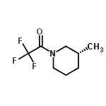 CAS#: 159651-10-2, 2,2,2-Trifluoro-1-[(3R)-3-Methyl-1-Piperidinyl]Ethanone