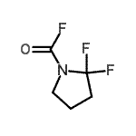 CAS 登录号：1597-47-3， 2,2-二氟-1-吡咯烷羰基氟化物