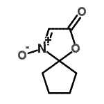 CAS 登录号：159734-82-4， 1-氧杂-4-氮杂螺[4.4]壬-3-烯-2-酮4-氧化物