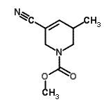 CAS#: 159792-60-6, Methyl 5-Cyano-3-Methyl-3,6-Dihydro-1(2H)-Pyridinecarboxylate