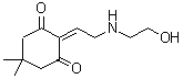 CAS 登录号：159821-68-8， 2-{2-[(2-羟基乙基)氨基]亚乙基}-5,5-二甲基-1,3-环己烷二酮