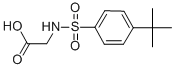 CAS#: 159855-97-7, N-[[4-(1,1-Dimethylethyl)Phenyl]Sulfonyl]-Glycine