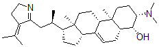 CAS#: 159934-14-2, (3S,4R,5R,9R,10R,13R,14R,17R)-3-Dimethylamino-10,13-Dimethyl-17-[(2R)-1-(3-Propan-2-Ylidene-4,5-Dihydropyrrol-2-Yl)Propan-2-Yl]-2,3,4,5,6,9,11,12,14,15,16,17-Dodecahydro-1H-Cyclopenta[a]Phenanthren-4-Ol
