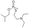 CAS 登录号：159939-87-4， N,N-二乙基-2-(甲基-(2-甲基丙氧基)磷酰)硫基乙胺