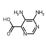 CAS 登录号：16008-49-4， 5,6-二氨基-4-嘧啶羧酸