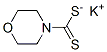 CAS 登录号：16022-65-4， 吗啉-4-二硫代羧酸钾盐