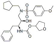 CAS 登录号：160231-42-5， [(3S)-四氢呋喃-3-基]N-[(2S,3R)-4-[环戊基甲基-(4-甲氧基苯基)磺酰基氨基]-3-羟基-1-苯基丁烷-2-基]氨基甲酸酯