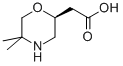 CAS#: 160415-07-6, (2S)-5,5-Dimethyl-2-MorpholineAcetic Acid Hydrochloride (1:1)