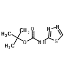 CAS#: 160416-00-2, 2-Methyl-2-Propanyl 1,3,4-Thiadiazol-2-Ylcarbamate