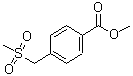 CAS#: 160446-22-0, Methyl 4-[(Methylsulfonyl)Methyl]Benzoate