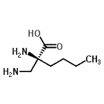 CAS#: 160557-06-2, 2-(Aminomethyl)-D-Norleucine
