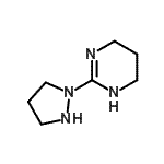 CAS#: 160727-49-1, 2-(1-Pyrazolidinyl)-1,4,5,6-Tetrahydropyrimidine