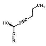 CAS#: 160754-12-1, (2S)-2-Hydroxyhept-3-Ynenitrile