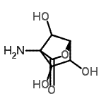 CAS#: 160814-17-5, (1R)-4-Amino-5,6,7-Trihydroxy-2-Oxabicyclo[2.2.1]Heptan-3-One