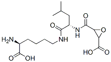 CAS#: 160825-49-0, 3-[[(2S)-1-[[(5S)-5-Amino-6-Hydroxy-6-Oxohexyl]Amino]-4-Methyl-1-Oxopentan-2-Yl]Carbamoyl]Oxirane-2-Carboxylic Acid