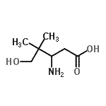 CAS#: 161064-82-0, 3-Amino-5-Hydroxy-4,4-Dimethylpentanoic Acid