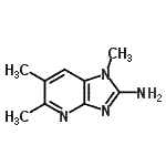 CAS#: 161091-55-0, 1,5,6-Trimethyl-1H-Imidazo[4,5-b]Pyridin-2-Amine