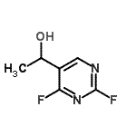 CAS 登录号：161123-97-3， 1-(2,4-二氟-5-嘧啶基)乙醇