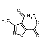 CAS#: 161126-53-0, Methyl 4-Formyl-3-Methyl-1,2-Oxazole-5-Carboxylate