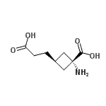 CAS#: 161181-74-4, trans-1-Amino-3-(2-Carboxyethyl)Cyclobutanecarboxylic Acid