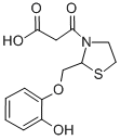 CAS 登录号：161364-65-4， 3-[2-[(2-羟基苯氧基)甲基]-1,3-噻唑烷-3-基]-3-氧代丙酸