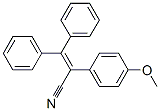 CAS 登录号：16143-89-8， 2-(4-甲氧基苯基)-3,3-二苯基丙烯腈