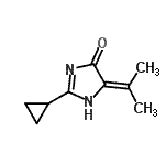 CAS#: 161456-49-1, 2-Cyclopropyl-5-Isopropylidene-1,5-Dihydro-4H-Imidazol-4-One