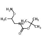 CAS#: 161490-89-7, 2-Methyl-2-Propanyl [2-(Aminooxy)Propyl]Carbamate
