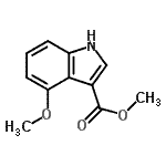 CAS#: 161532-19-0, Methyl 4-Methoxy-1H-Indole-3-Carboxylate