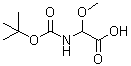 CAS#: 161551-77-5, Methoxy({[(2-Methyl-2-Propanyl)Oxy]Carbonyl}Amino)Acetic Acid
