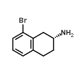CAS#: 161661-17-2, (2R)-8-Bromo-1,2,3,4-Tetrahydro-2-Naphthalenamine