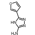 CAS#: 161793-04-0, 3-(3-Furyl)-1H-1,2,4-Triazol-5-Amine