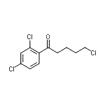 CAS#: 161829-91-0, 5-Chloro-1-(2,4-Dichlorophenyl)-1-Pentanone